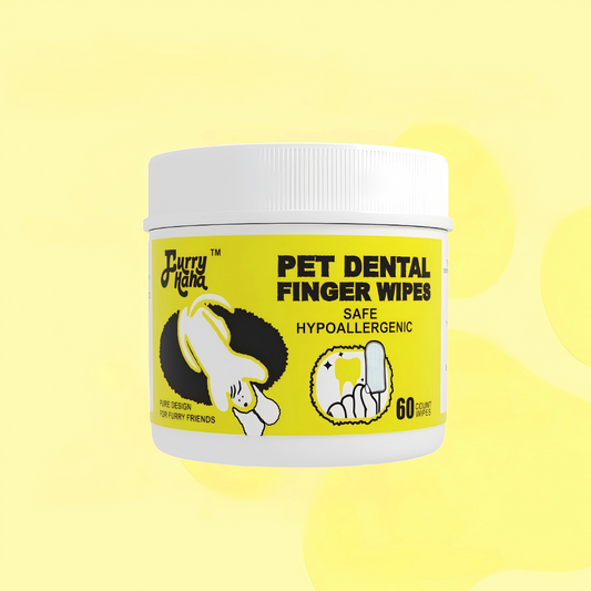 PET DENTAL FINGER WIPES